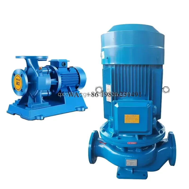 Wmwmnu High Pressure 3HP to 20HP Inline End Suction Pump for Drip Irrigation Agricultural Watering System with Variety Power