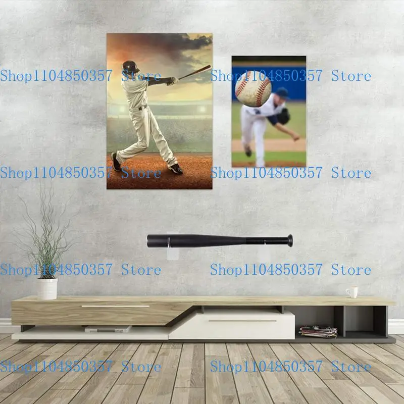 5ASD Baseball Bat الرف الأفقي حماية الخفافيش من الخدش المستقر القوي