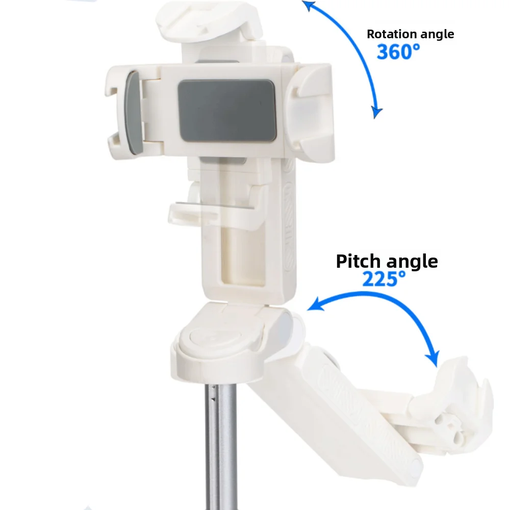 3 in 1 Mini Telescopic Selfie Stick 360° Rotation Lightweight Bluetooth Selfie Stick Extendable Portable Selfie Stick Tripod