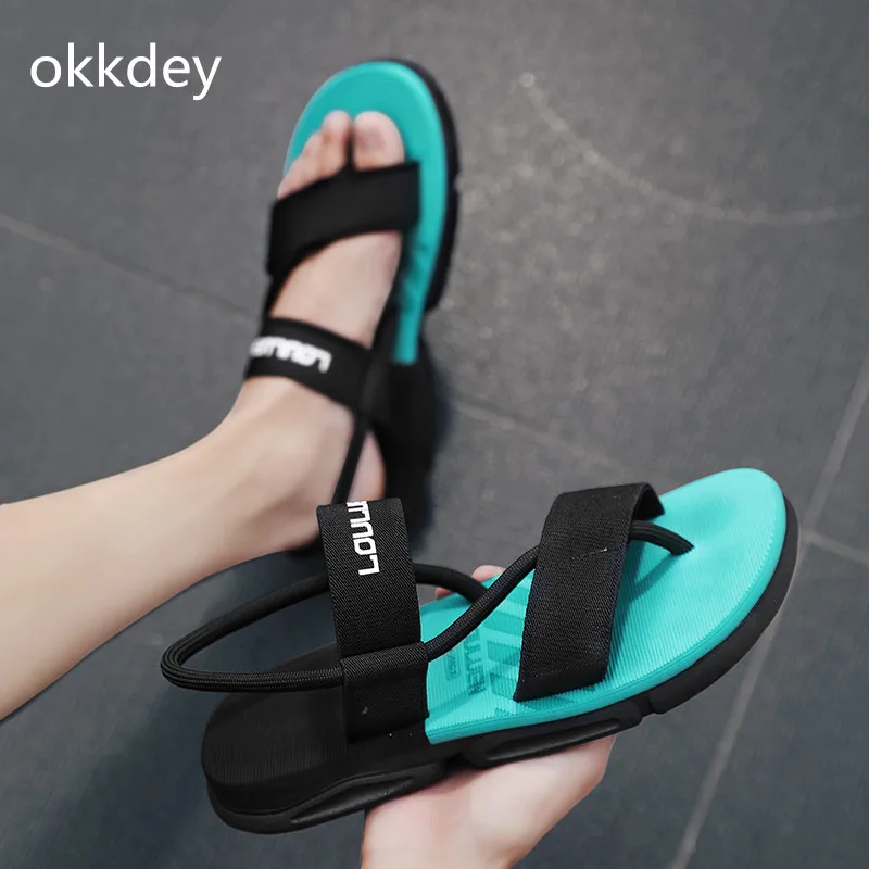 Main Casual Lightweight Beach Sandals Comfortable Trendy All-match Breathable Wear-Resistant Sandals for Men New Spring Summer