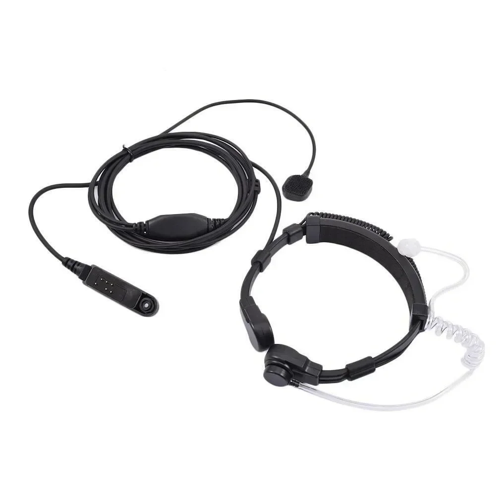 Pour Baofeng UV-9R Plus BF-9700 BF-A58 Télescopique Gorge Vibration Mic Écouteur Casque pour UV-XR UV9R GT-3WP Walperforated Talkie