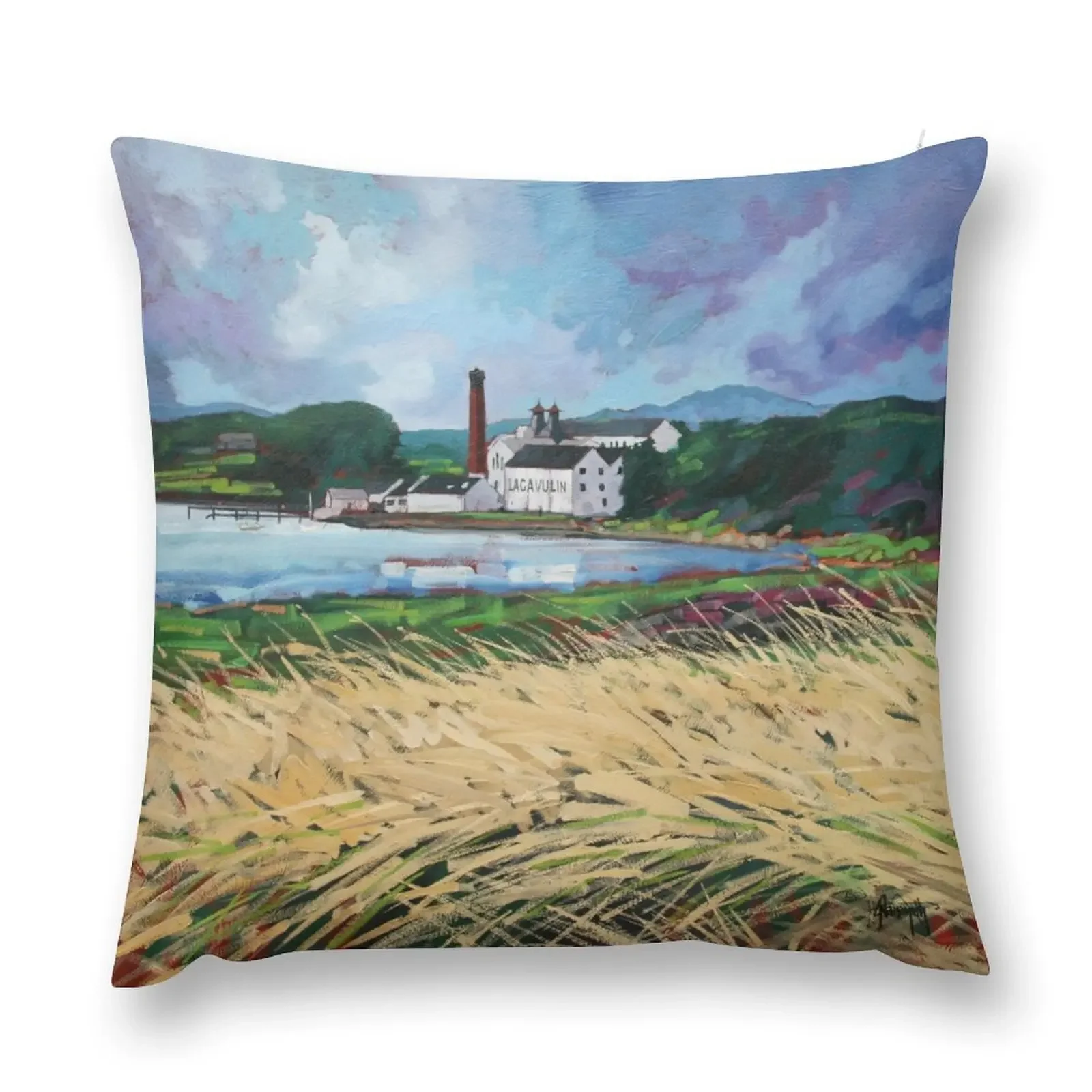 Lagavulin Distillery Throw Pillow christmas cushions covers Sofa Covers pillow