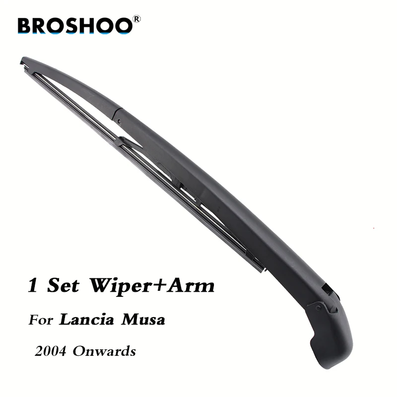 BROSHOO Car Rear Wiper Blades Back Windscreen Wiper Arm For Lancia Musa Hatchback (2004 Onwards) 335mm,Auto Accessories Styling