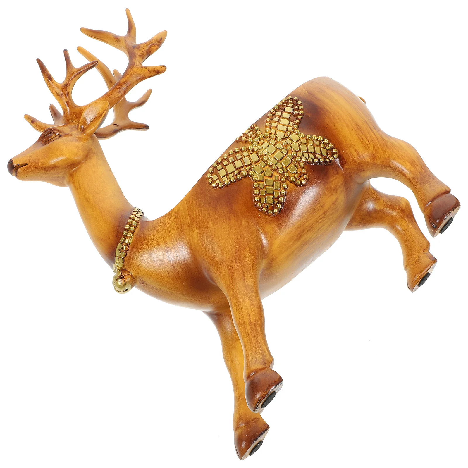 Deer Shaped Resin Storage Box Key Organizer Sundries Container Home Office Decoration Resin Deer Statue Sundries Organizer Box