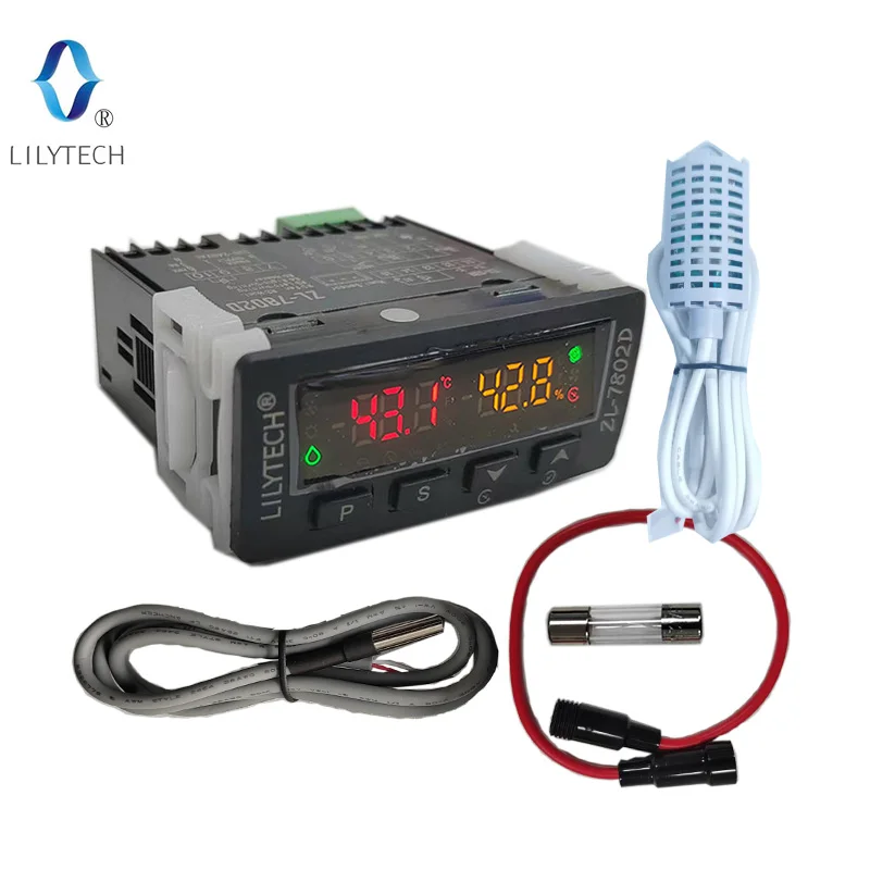 ZL-7802D,100-240VAC, Temperature Humidity Incubator, Multifunctional Automatic Incubator, Incubator Controller, Lilytech
