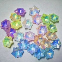 8mm/10mm/12mm Snow Neon Mocha Nail Diamond Multi cut Crystal Pointed Bottom Nail Jewelry Super Sparkling Diamond Accessories