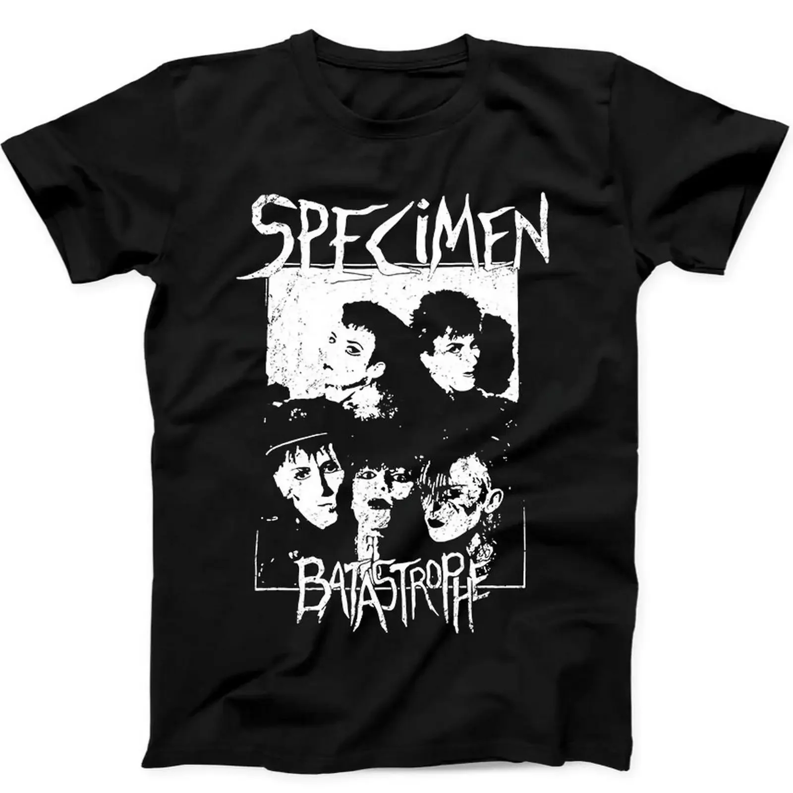 Specimen Batastrophe Punk Rock Music Black T Shirt B358 vintage Washed Unisex designer clothes Soft Stylish Slightly Casual