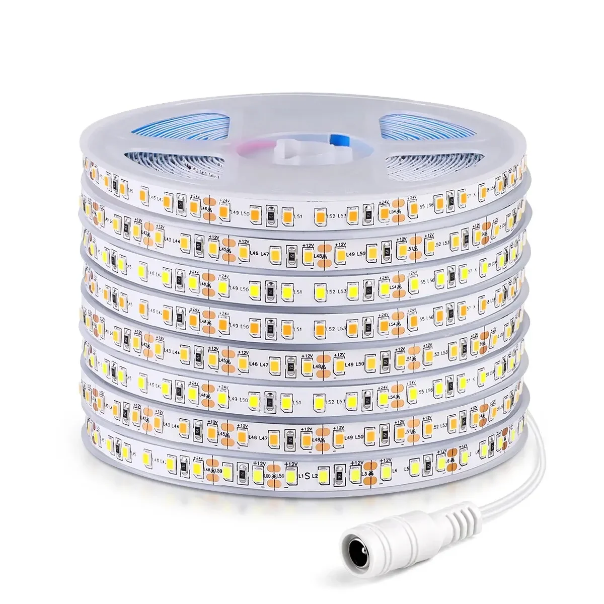 Wysokiej jakości dwuwarstwowa miedziana taśma LED PCB 12V 2M 3M 5M 120LED/M SMD 2835 Diodowa taśma do lampy do dekoracji pokoju