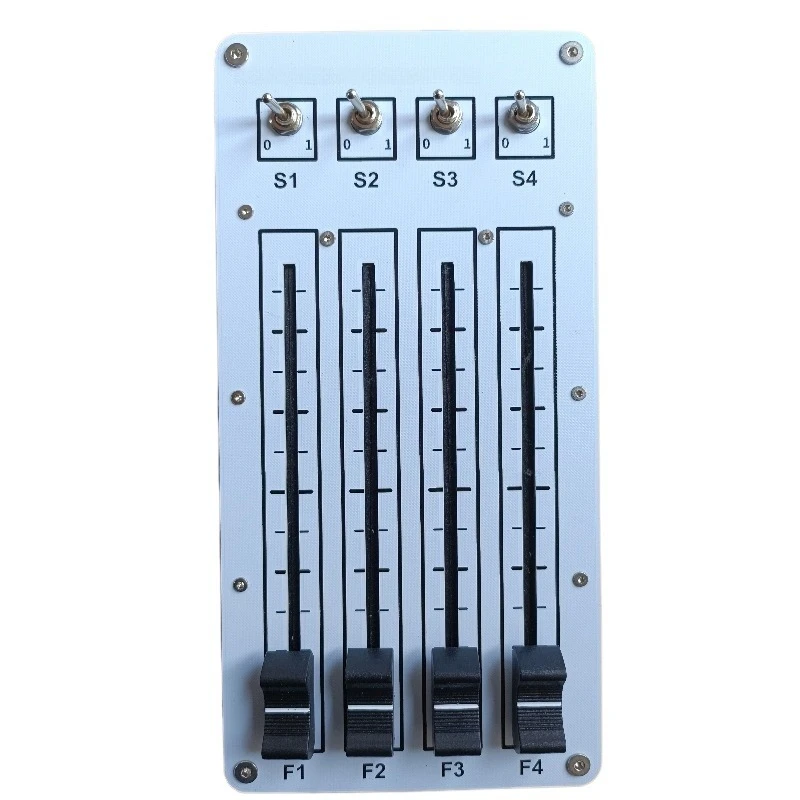 For 4 Push 4 Switch 100mm Slide Computer Music Software USB Interface MIDI CC Controller