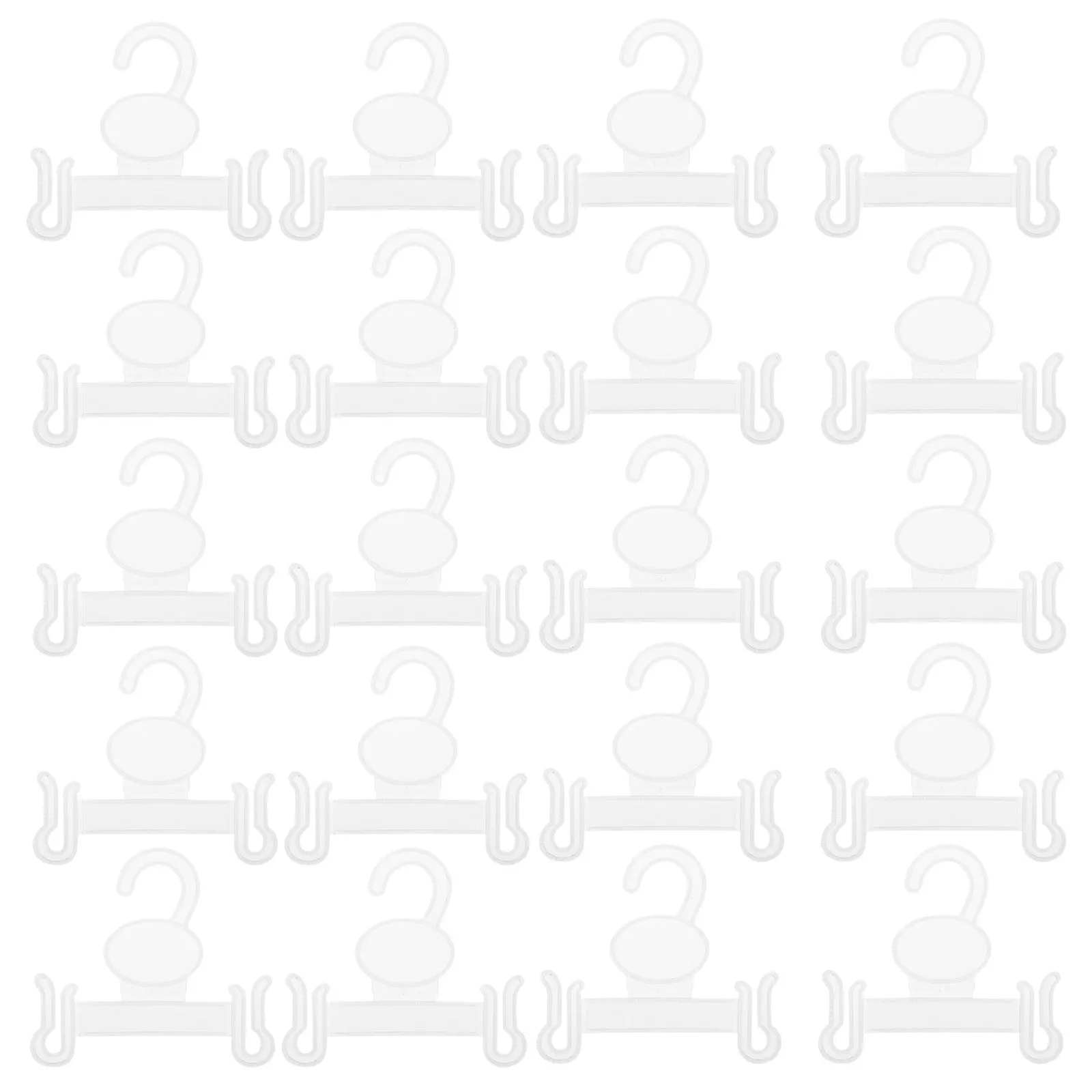 100Pcs Retail Shoe Hanger Hooks Slipper Organizer for Sandals Space Saving Minimalist Design Wall Mount Shoe Display