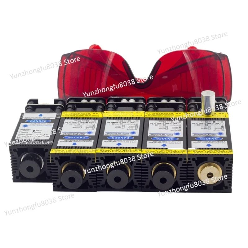 

Laser Module for Wood Router DC12V TTL PWM 1W 2.5W 5.5W 7W 10W Laser Engraving Machine DIY Laser Engraver Printer