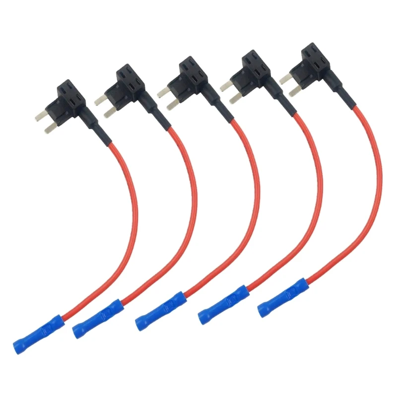 U13C 5Pcs Add-a-Circuit Adapter TAP Adapter 20A Blade Fuses Circuit Adapter