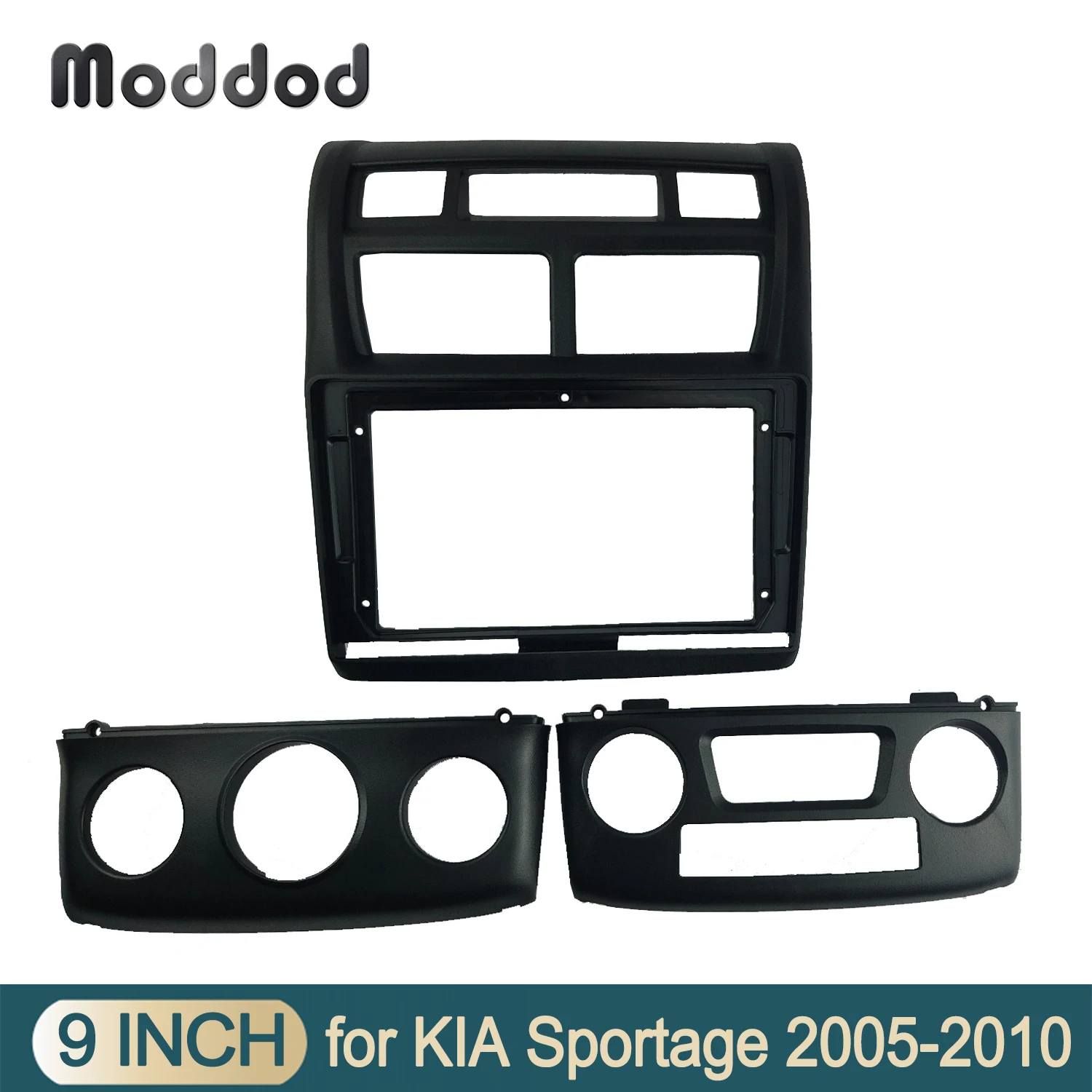 

2 Din Radio Frame for KIA SPORTAGE 2005-2010 9 INCH Dash Panel Stereo GPS Installation Android Player Fascia Kit Adapter Cover