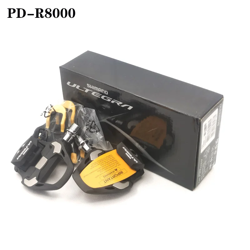 PD R8000 Road Bike Pedals Carbon Fiber Pedals With SH11 Professional Competition Cycling Pedals Cleat