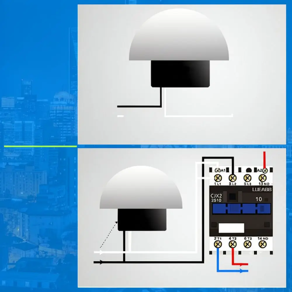 Smart Automatic Sensor Switch For Outdoor Street Light Waterproof Photocell Dusk To Dawn Controller AS20 Electric Lamp Module