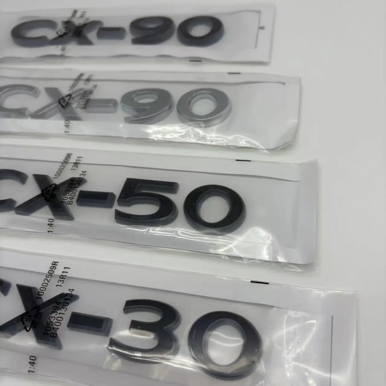 For CX-30 CX-50 CX-60 CX-90 Badge Car Modification Accessories Rear Marked Side Marking Decorative Car-Sticker accessory