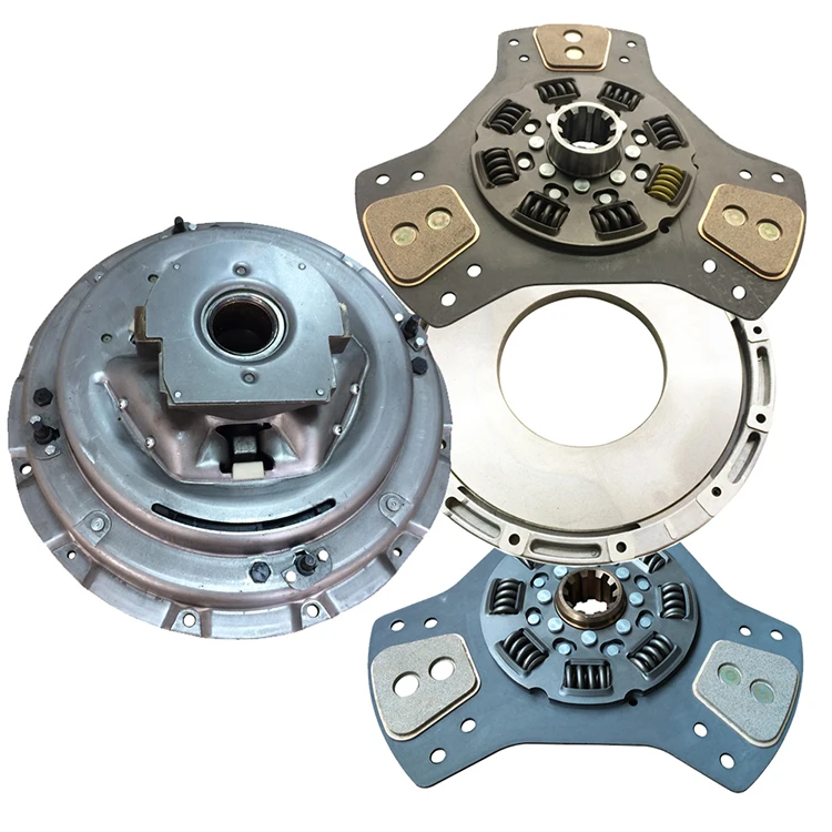 

Комплект сцепления Terbon 109500-10 14" X 10T X 1-3/4" с автоматическим выжимным подшипником, диск сцепления 128668 128667, промежуточная пластина 125197 для американских грузовиков