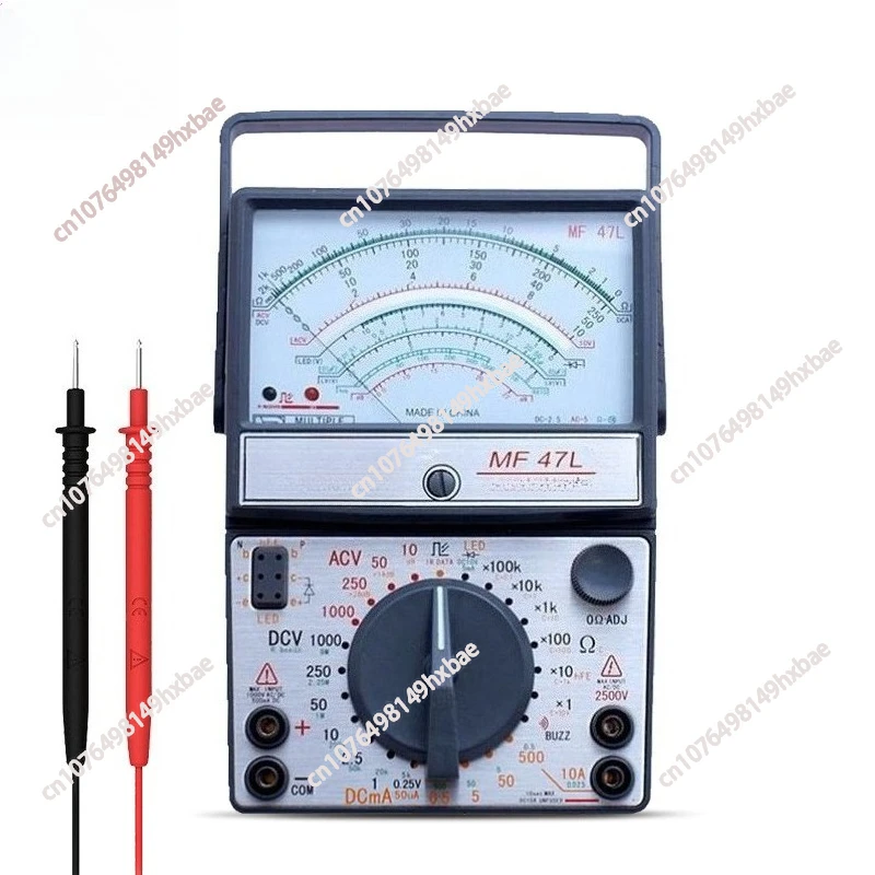 MF47L Pointer Multi-purpose Meter Mechanical Meter LED Regulator Multiple Protection Circuit