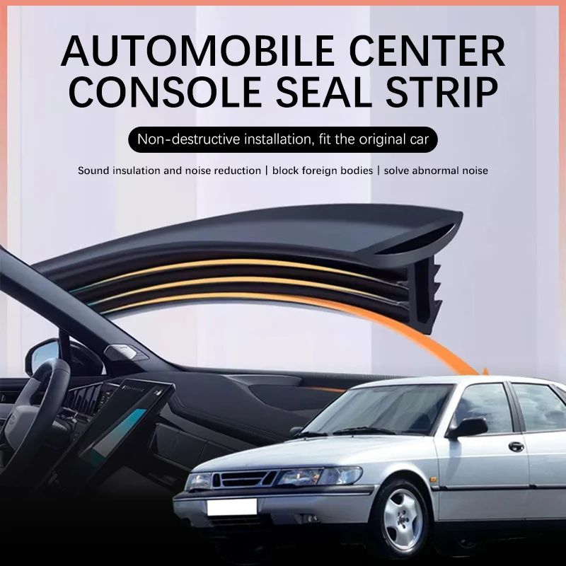 

160cm Car Dashboard Sealing Strip For Saab 900 9-2x 9-3 9-4x 9-5 9-7 9-7x Auto Rubber Seals Accessories