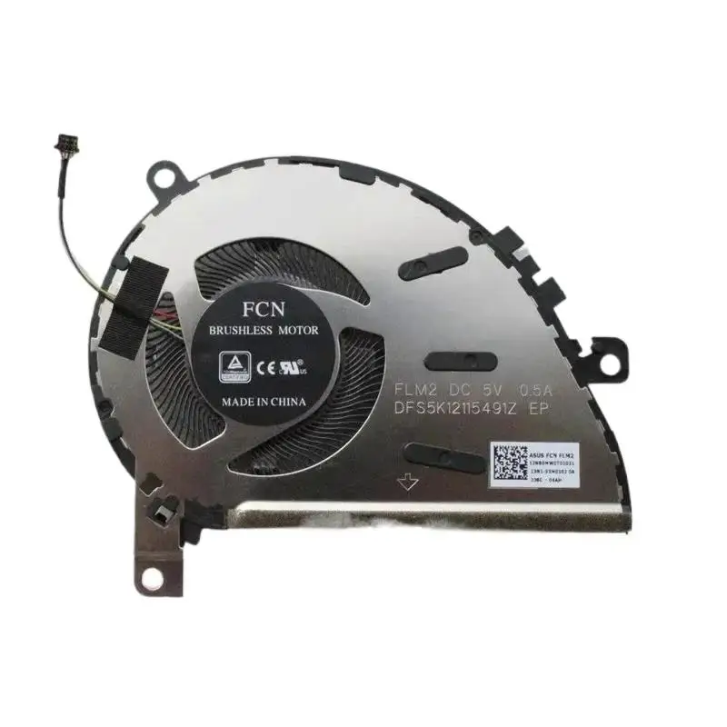 FORNew Original Laptop CPU Cooling Fan For Asus Zenbook 14 UX434F UX434FCL Flip UX463F FLM2 DFS5K 12115491 Z 13NB0MW0T01021