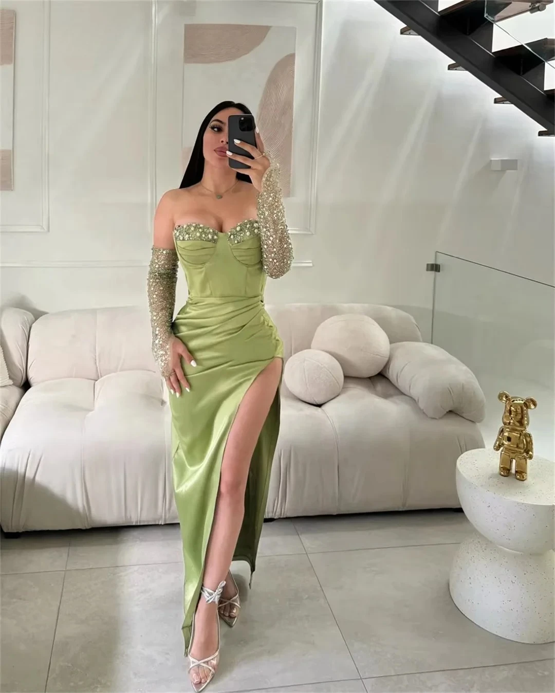 فساتين حفلات الكوكتيل المسائية الأنيقة للحفلات الراقصة للنساء فستان فاخر لحفلات الزفاف جديد في فساتين 2025 امرأة طويلة مخصصة
