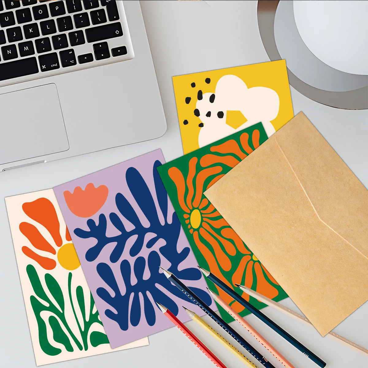  12 шт. абстрактные цветочные – обзор и цена Wedding Envelopes