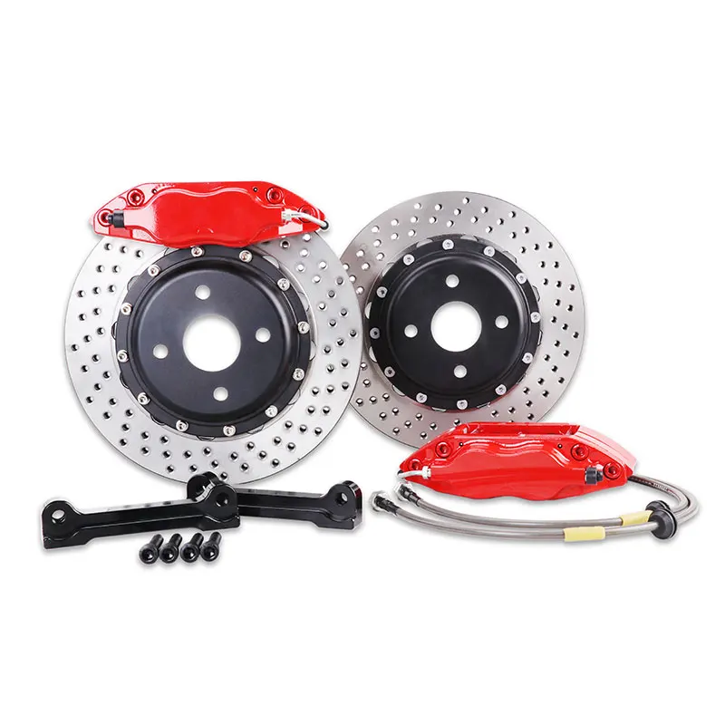 Hot Sell braking system for 7600 4 pot Big Brake Kit For Civic Accord Fit GK5 City Odssey For 15'' 16'' Wheels