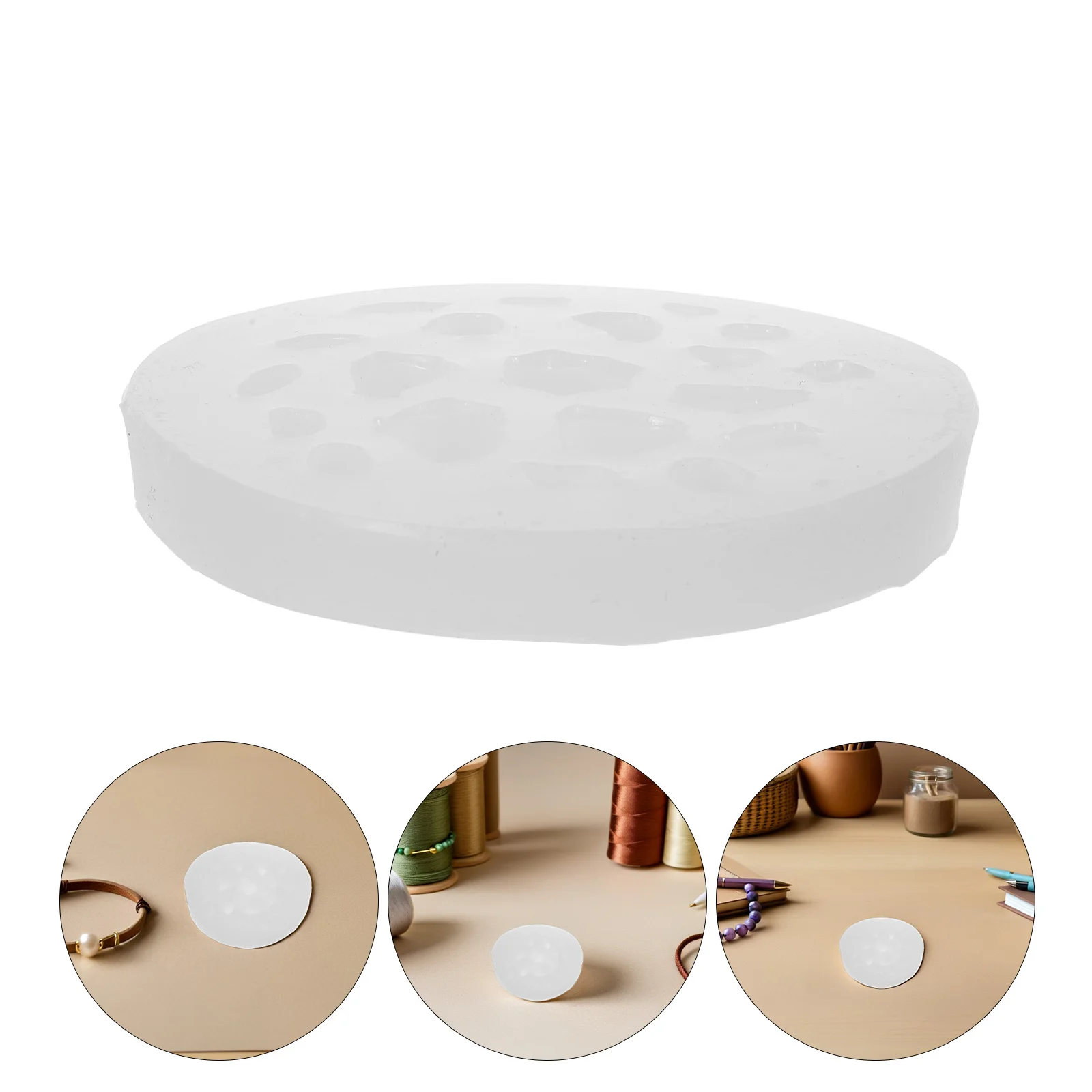 

1Pcs Stone Silicone Mould High Flexibility DIY Pebble Mold Irregular Making Mold Easy Demould Craft DIY Pebble Mould