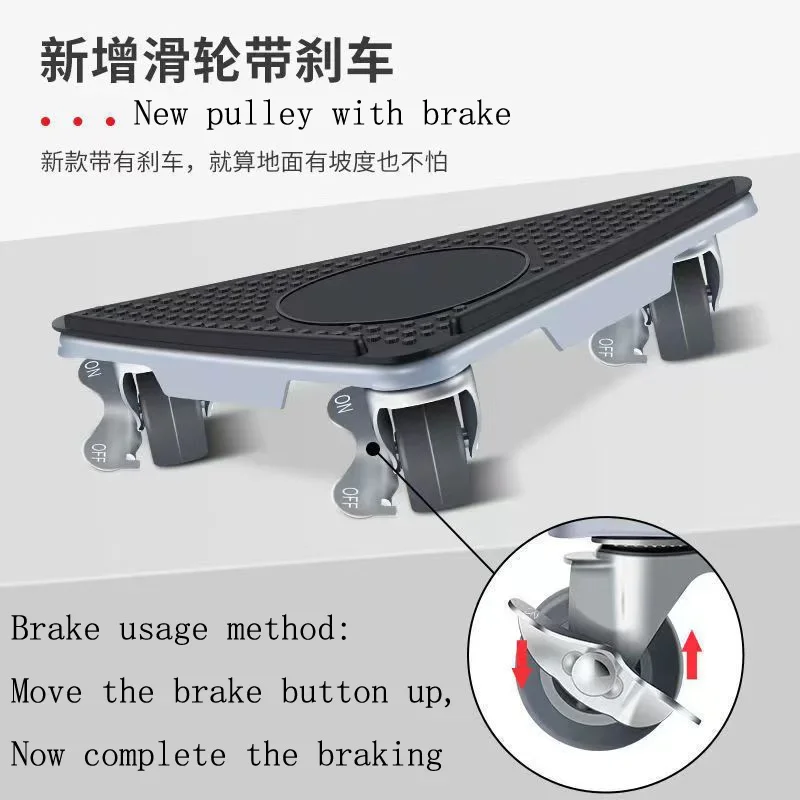 New 1Pc Heavy Duty Furniture Lifter Transport Tool Furniture Mover Move Roller and Wheel Bar for Lifting Moving Furniture Helper