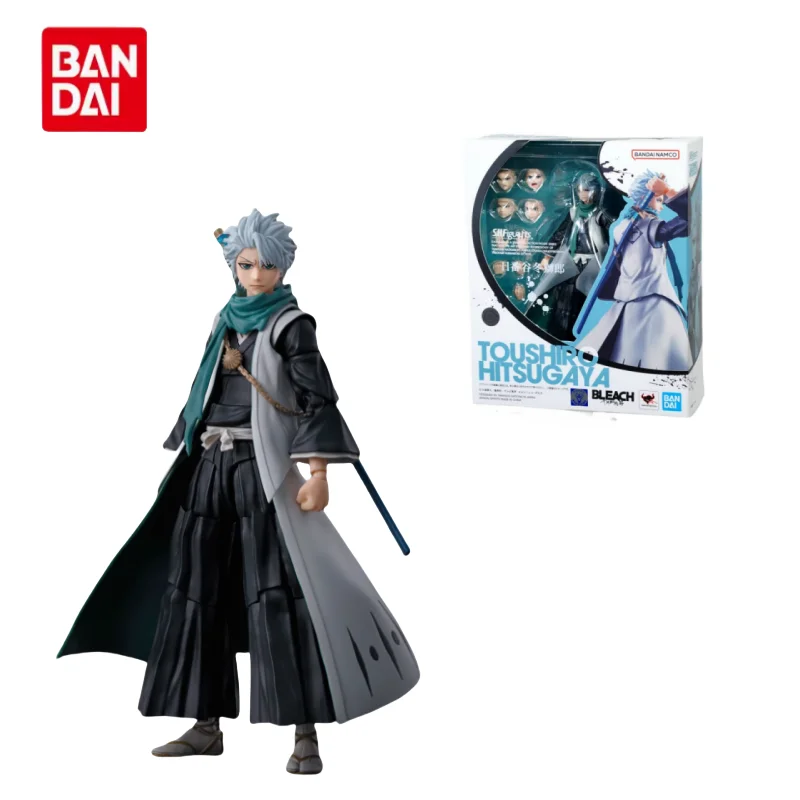 Bandai SHF Death BLEACH Millennium Blood War Hitsugaya Toushirou joint can be done, children collection of children's gifts.