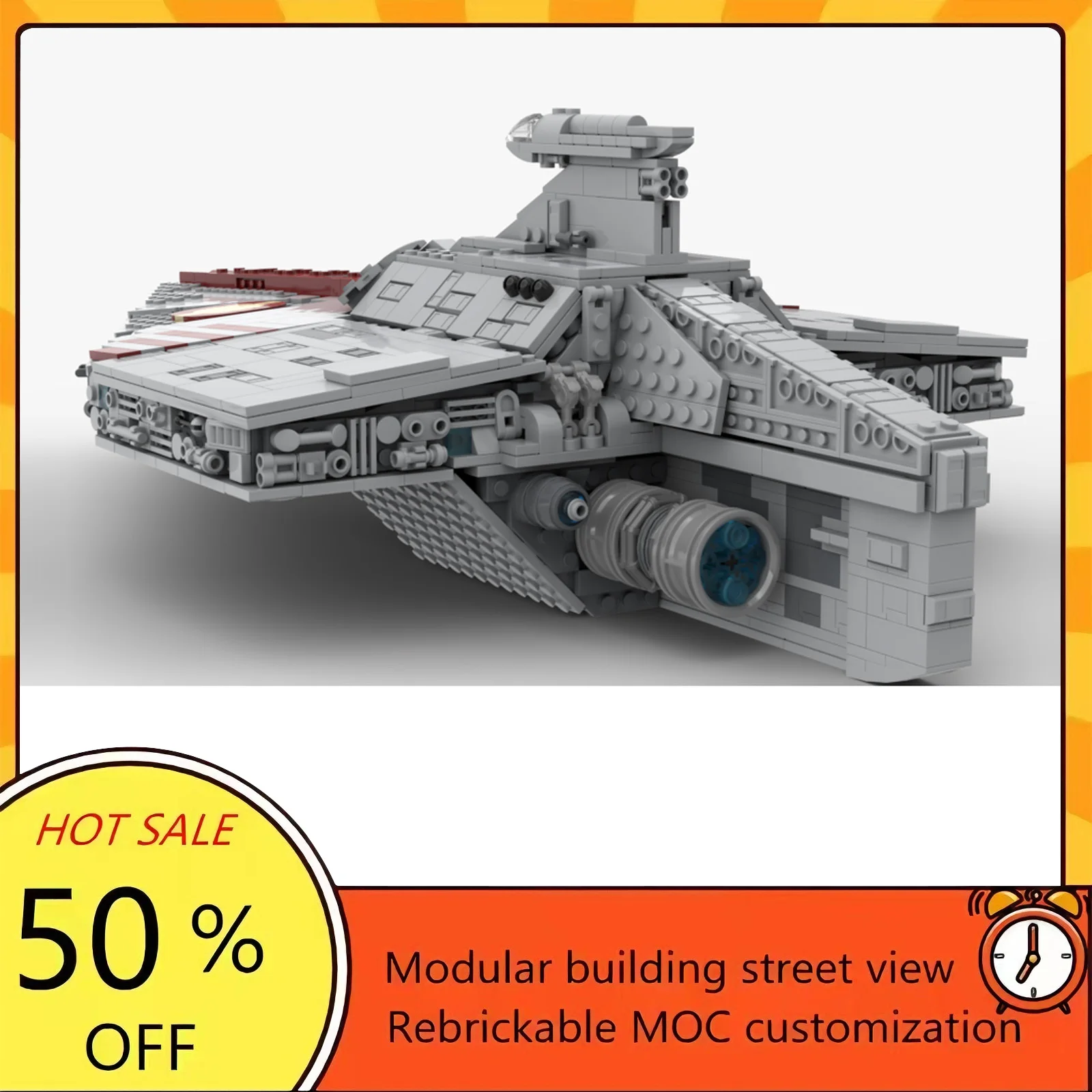 

1813PCS Popular Space War Movie Model MOC Building Bricks Spaceship Modular Technology Gifts Holiday Assemble Children Toy Suit