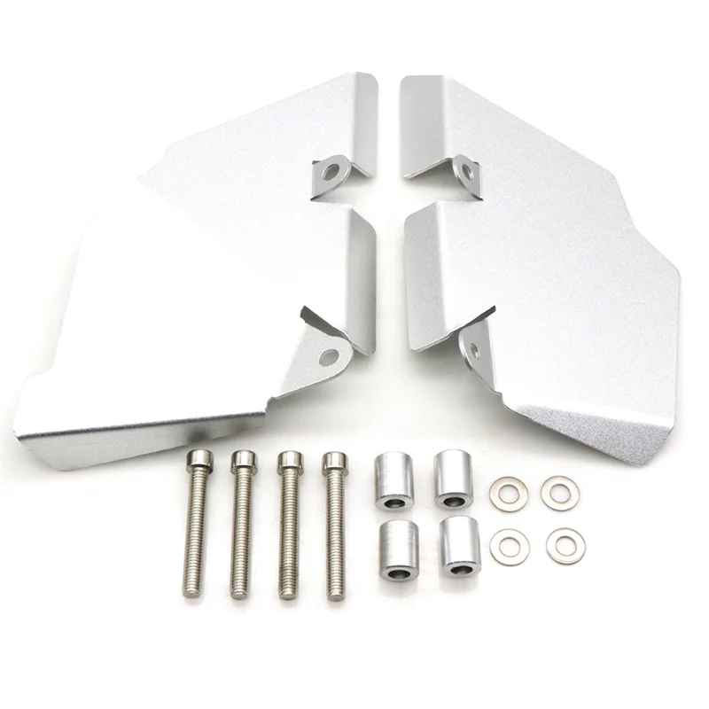 

AM-Motorcycle Rear Seat Foot Pedal Mudguard Fender Recess Cover Passenger Splash Guard For BMW R1200GS ADV 2013-2017