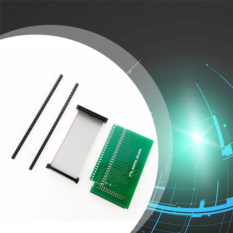 Vendita calda-Per Xgecu T76 Programmatore SSOP56 Presa Adattatore Passo 0.8Mm Programmatore Test Burn Socket Lettura Scrivi, Per Xgecu T76 Pr