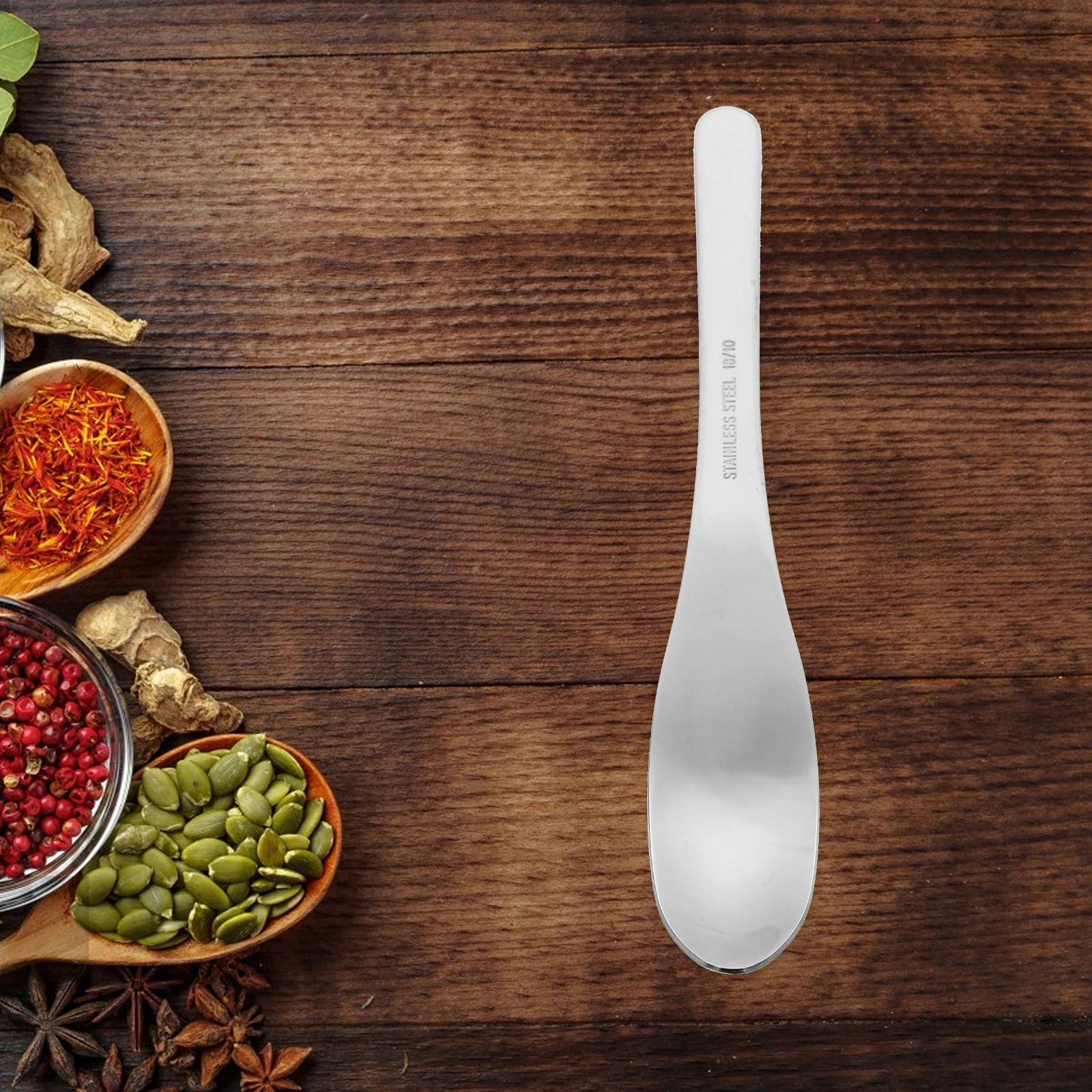 

Stainless Remover Dredging Spoon Multifunctional Coffee Dessert Scoop Compact Kitchen Essentials Fruit for Friends