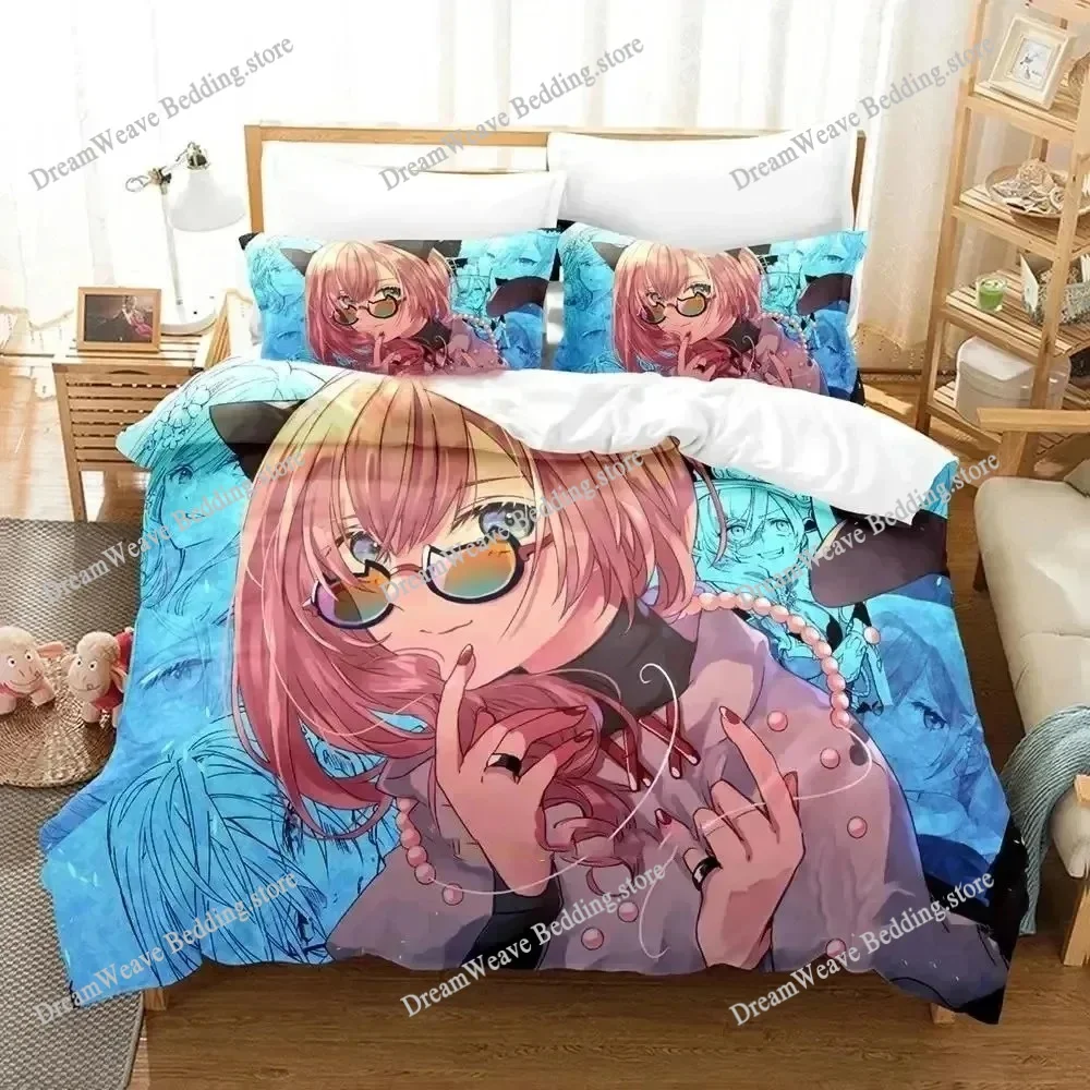 

Anime Revue Starlight Bedding Set Boys Girls Twin Queen Size Duvet Cover Pillowcase Bed Kids Adult Fashion Home Textileextile