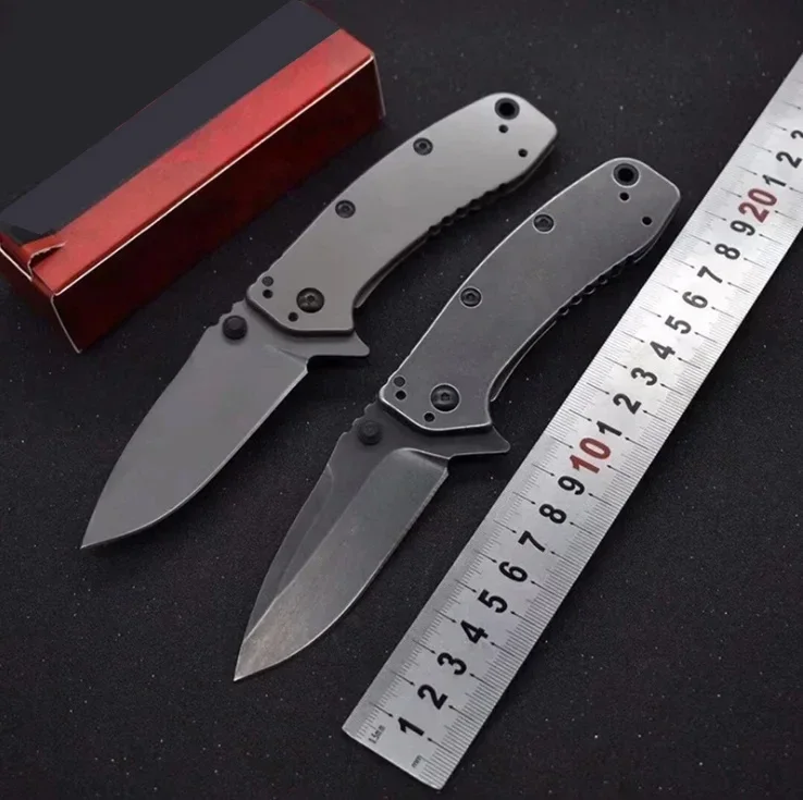 Paodin Pocket Folding Knife 8CR13MOV Blade Alloy Steel Handle Hunting Camping Survival Tactical Knives