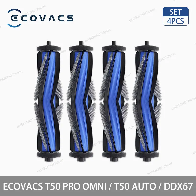 ECOVACS T50 PRO OMNI / T50 AUTO / DDX67 Robotstofzuiger Accessoires Hoofdzijborstel Hepa Filter Mop Doek Stofzak Onderdelen