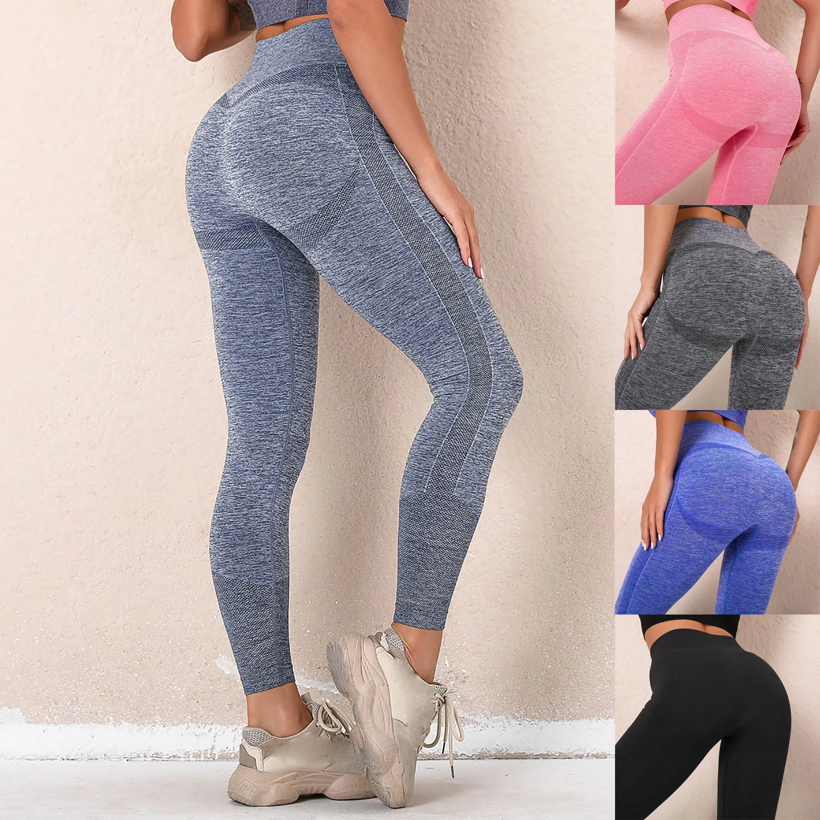 Women Fitness Running Yoga Leggings High Waist Seamless Sports Tights Leggings Casual Sexy Hip Lifting Gym Leggings Pants