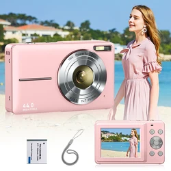 Digital Camera FHD 1080P 44MP High Quality Images & Videos Vlogging HD Compact Cameras For Family Picnic Gifts