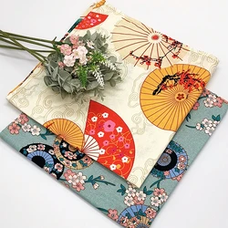 Japanese Style Wrapping Cloth Handkerchief Furoshiki Cotton Bronzing Fabric For Diy Bento Wrapping Cloth Gift Box Packaging