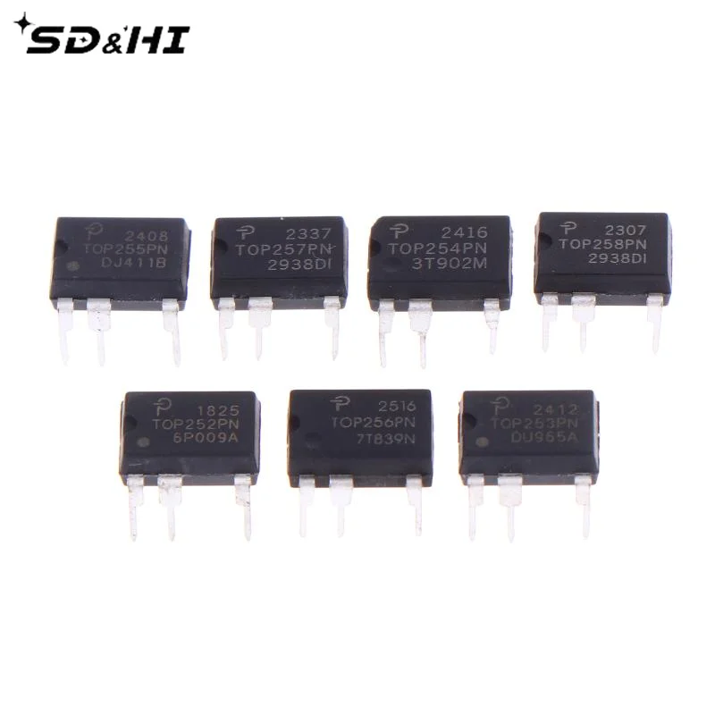 3PCS LCD Power Management : TOP258PN, TOP257, 256PN, 255PN, 254PN, 253PN, TOP252 (NEW IC)