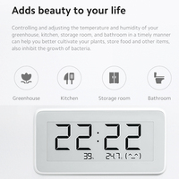 Xiaomi Temperature and Humidity Monitor Clock BT4.0 Wireless Indoor Outdoor Hygrometer Thermometer Humidity Measuring Too
