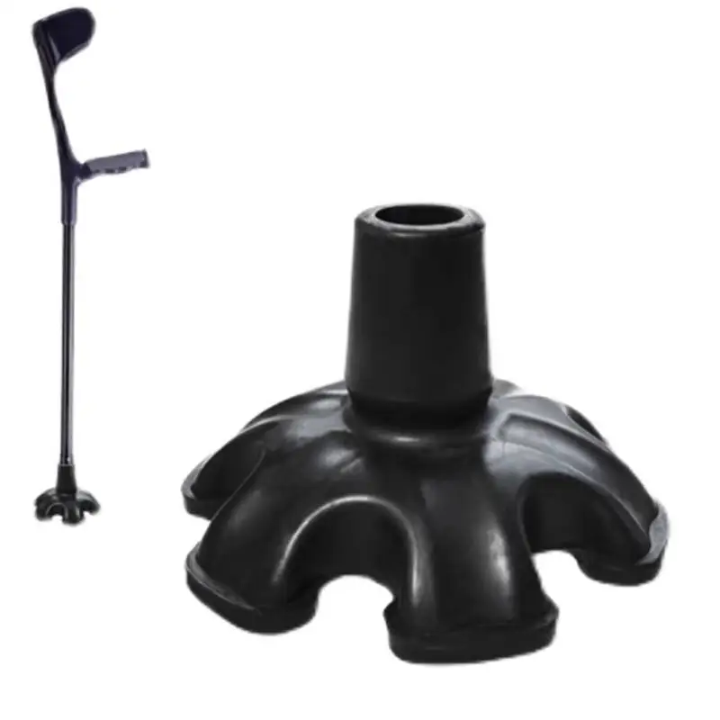 

Наконечники для тростей 19/22 мм, самонесущие, защитные, резиновые, противоскользящие, с фигурной подошвой, сменные, для тростей для пожилых людей