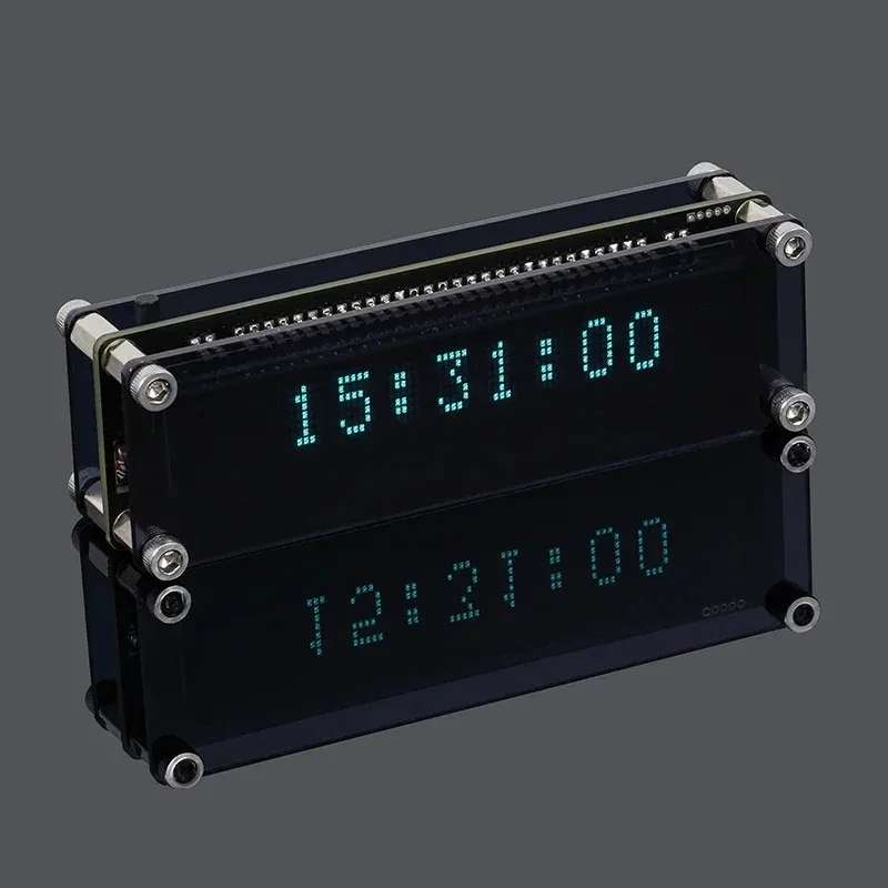 Flip Page Clock Real Time Display Vacuum Fluorescent Display Screen WIFI Timing Automatic Calibration