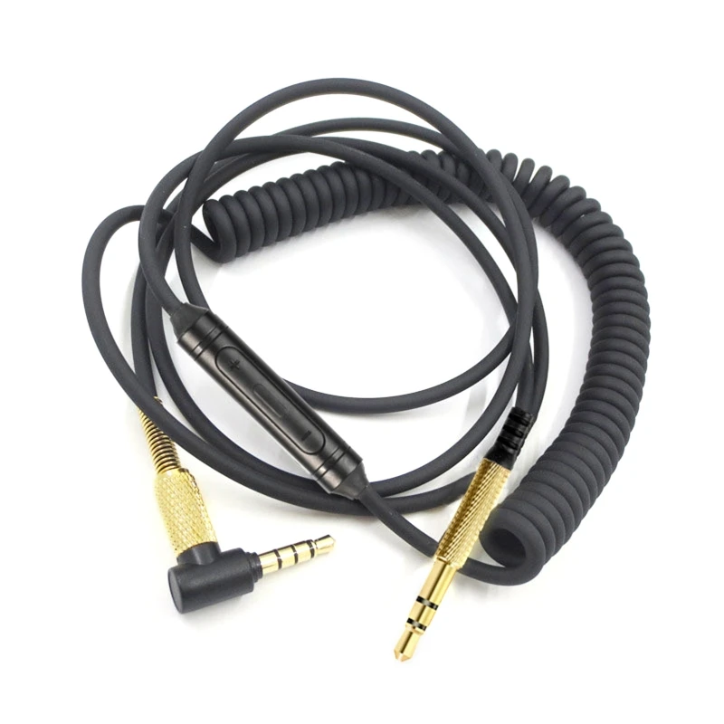 Adapter 3,5 mm Upgrade-Audiokabel mit Inline-Mikrofon-Fernbedienung für mdr-10r MDR-1A XB950 Z1000 MSR7 Headset – Detail 10