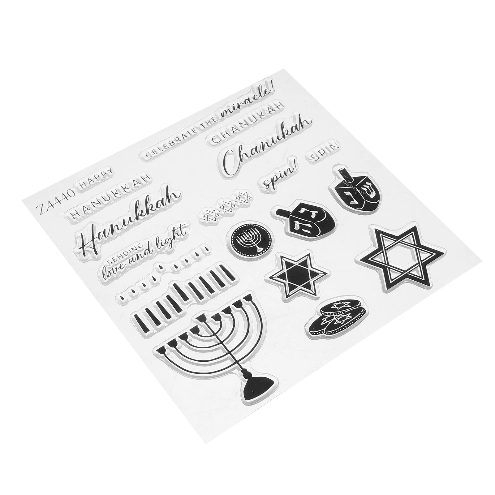 Dessert Hanukkah Die Stamps Elements Silica Gel Scrapbook for Journaling