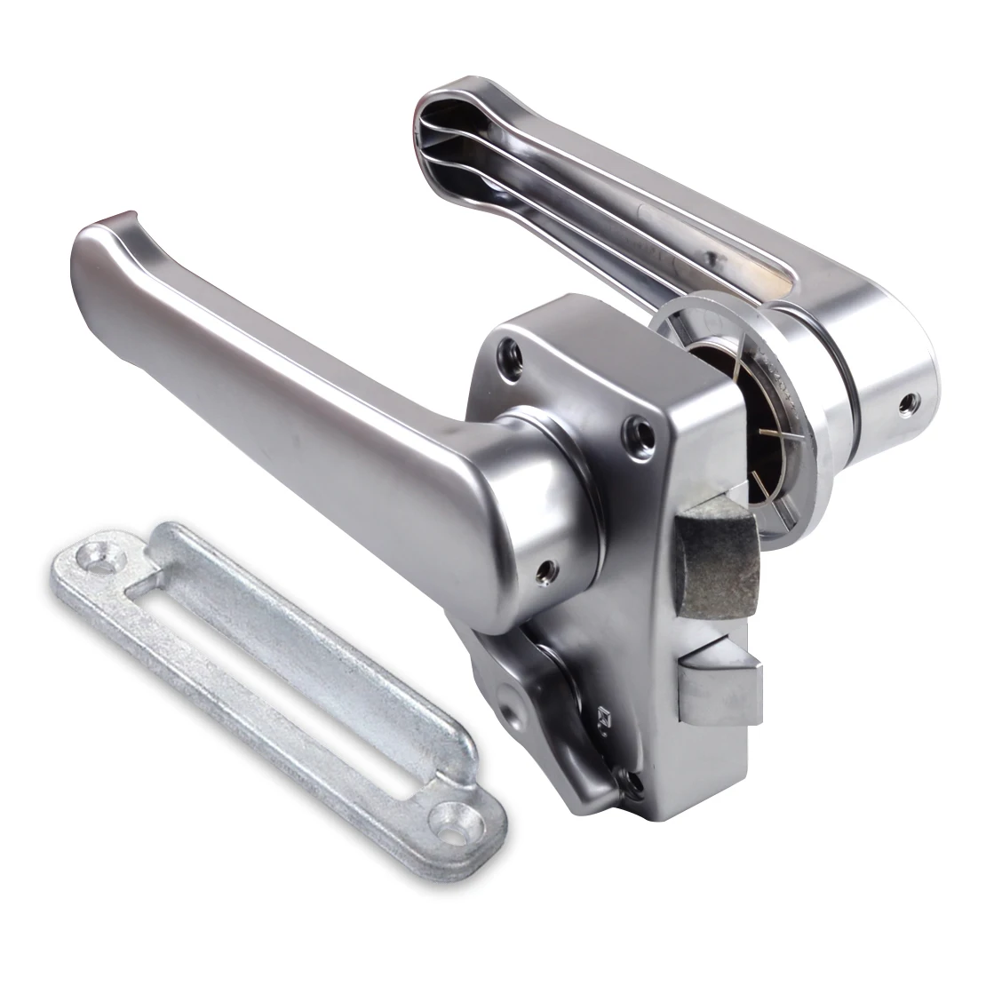 

Door Lock Latch Handle Knob With Mounting Fastener For RV Caravan Boat Toilet Bathroom