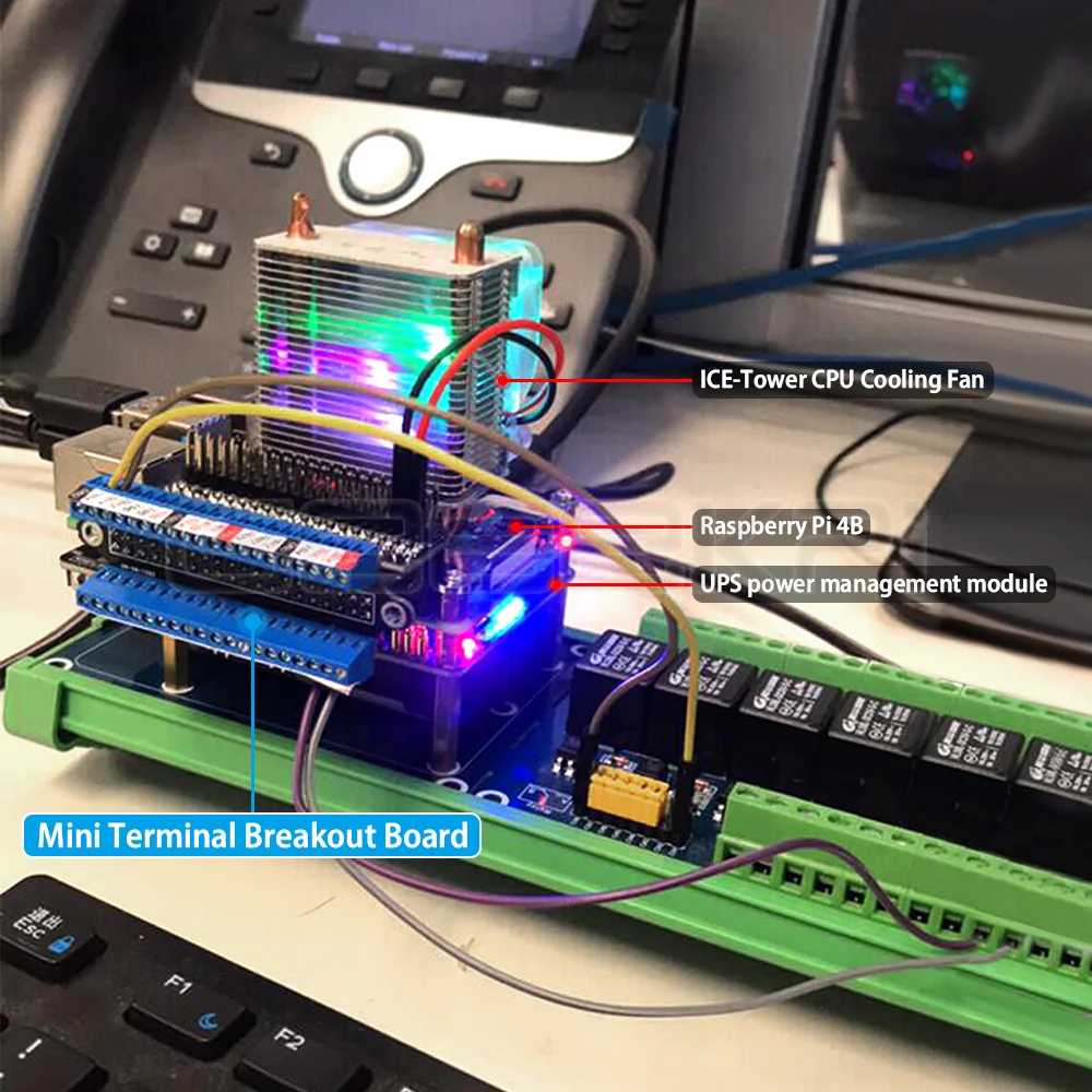 Bloc Terminal GPIO pour Raspberry Pi, Module de carte de dérivation pour Raspberry Pi 4B/ 3B +/ 3B/ 2B/ 1B +/zéro/zéro W