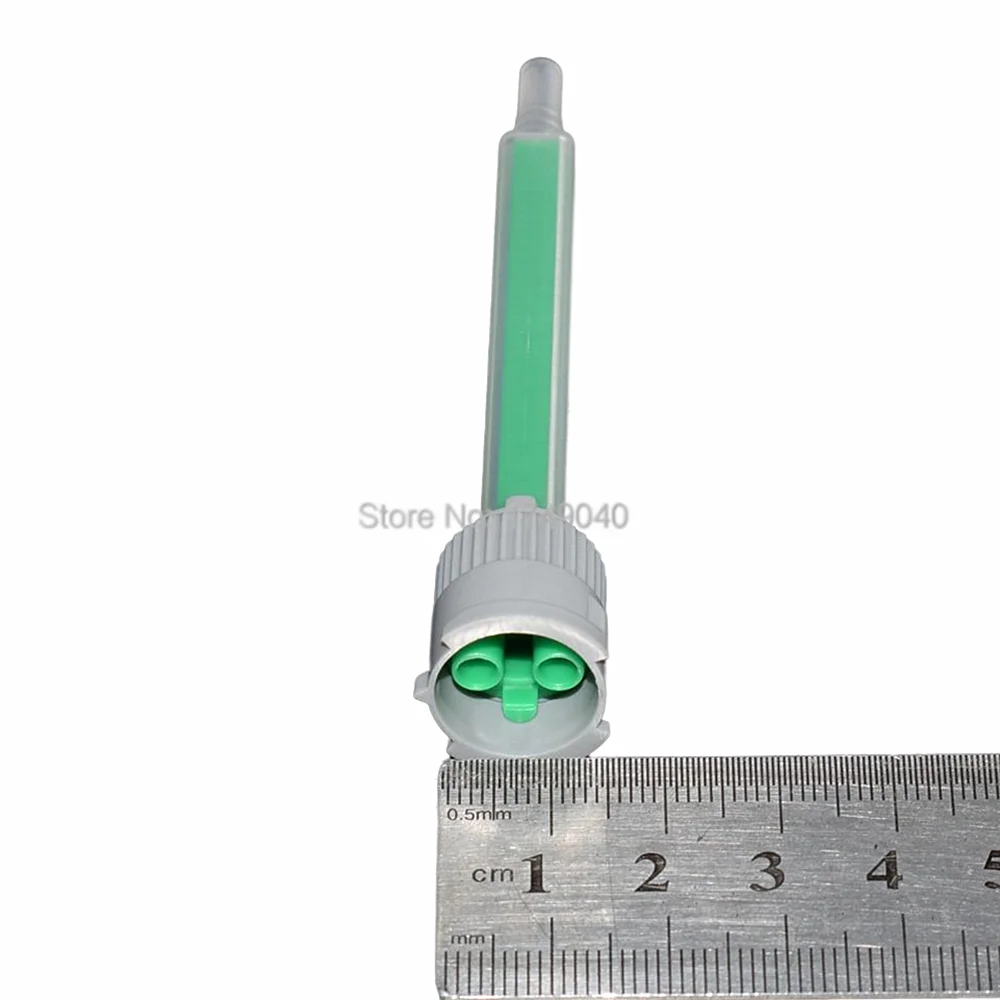 5pc/30pcs/50pcs/100pcs Square Mixing Nozzles 1:1 Epoxy Resin Adhesives Mixing Nozzle Cartridges Static Mixer AB Glues Mixed Tube