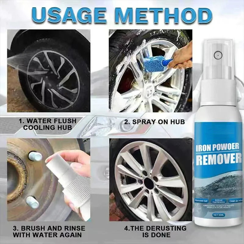 Rust Inhibitor Rust Remover Derusting Spray Car Maintenance Cleaning Metal Chrome Paint Clean Anti-rust Lubricant